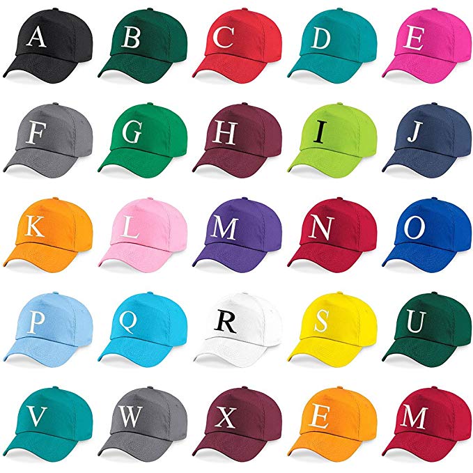 gorra personalizada en varios colores