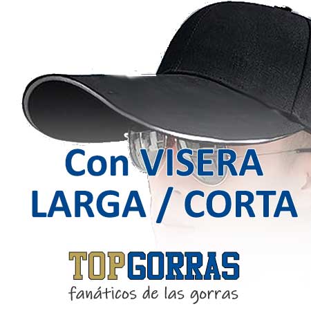 Gorras Con Visera ▷ Larga, Corta Curva